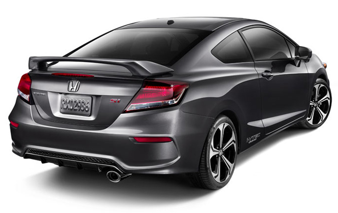 honda civic si coupe 2015 traseira