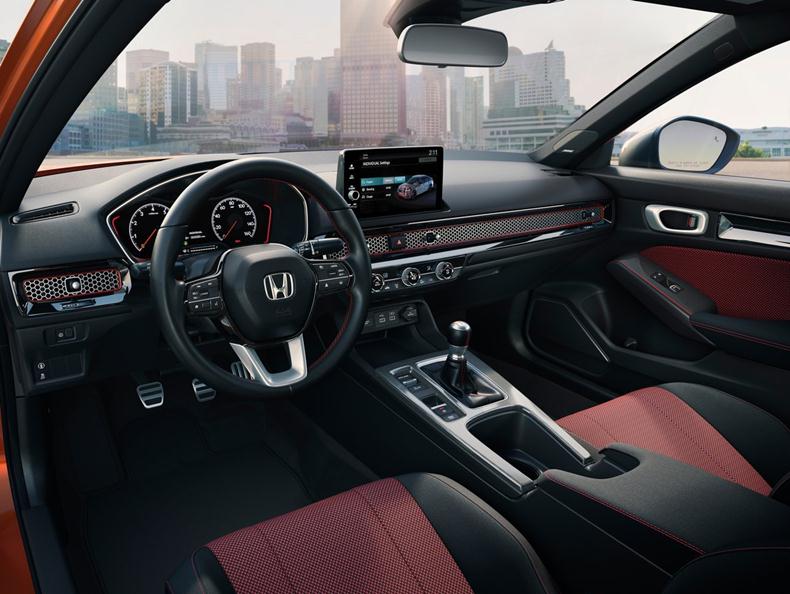 civic si 2022 interior