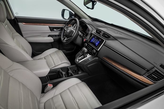 novo honda cr-v 2018 2019 brasil interior painel