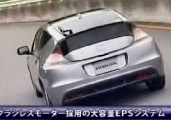 honda cr-z hybrid spyphoto