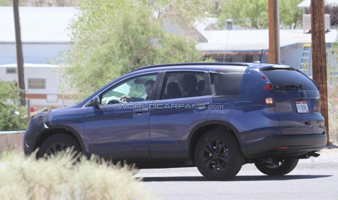 novo honda cr-v 2012 traseira - 2012 honda cr v spyphoto