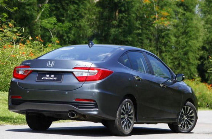 novo honda city 2014 traseira / honda crider traseira rear view