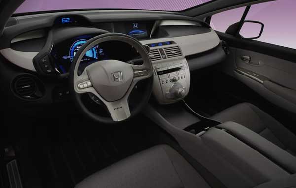 interior honda fcx clarity