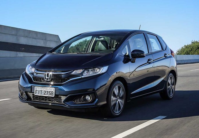 novo honda fit 2018