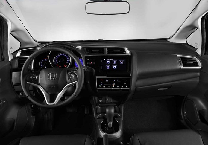 honda fit 2018 interior painel