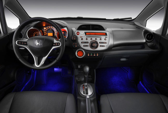 novo honda fit 2013 interior painel