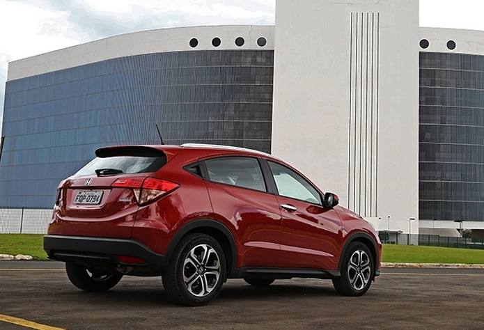 honda hr-v 2015 brasil traseira