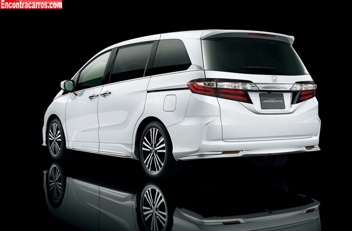 honda odyssey absolute 2014 traseira