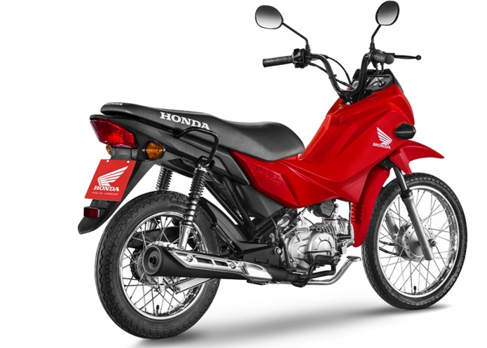 honda pop 110i traseira