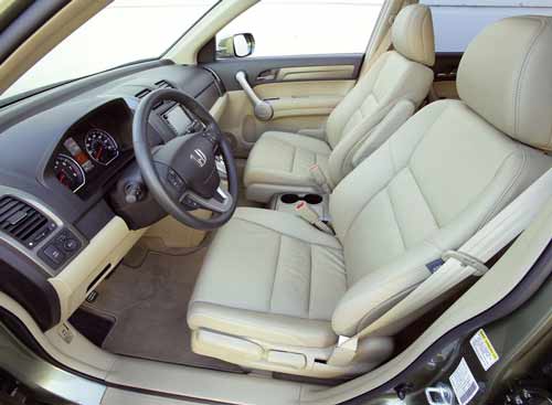 interior do Honda CR-V