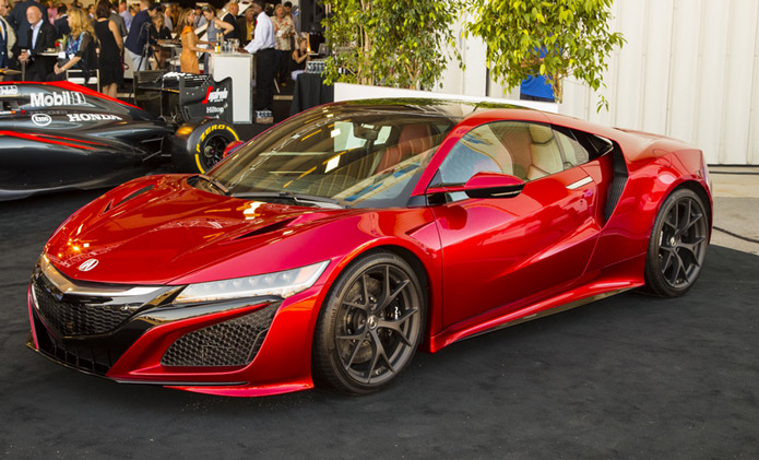 novo honda nsx 2017