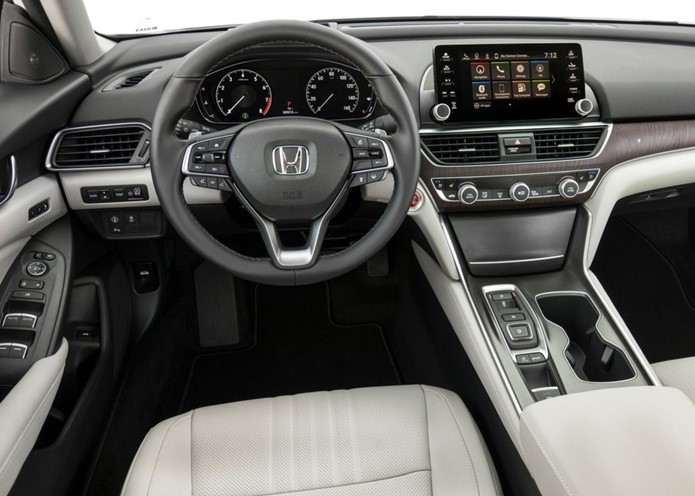 novo honda accord 2018 interior