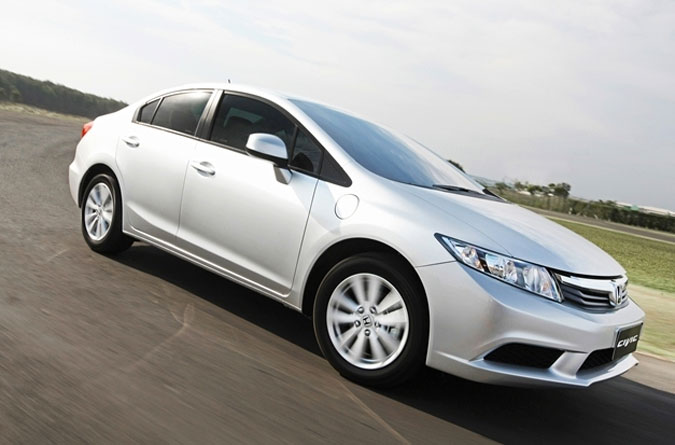 honda civic 2012 brasil