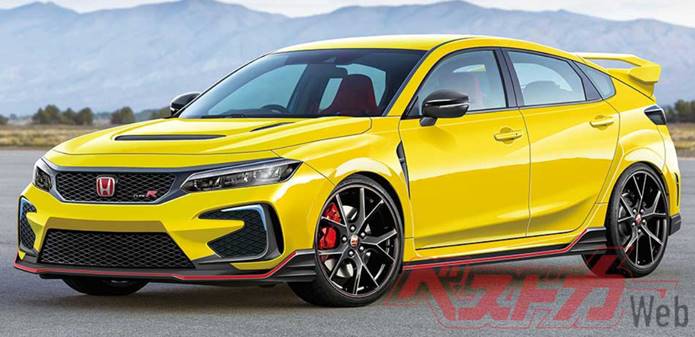 novo civic type r 2022