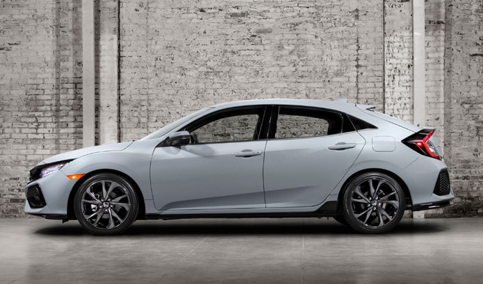 novo honda civic hatch 2018