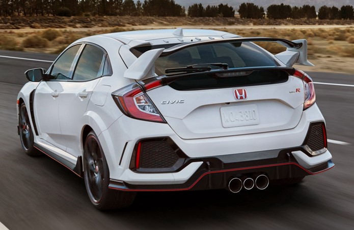 novo honda civic type r 2018