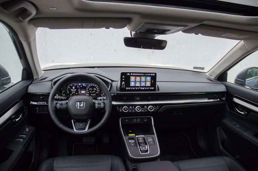 novo honda cr-v 2024 interior