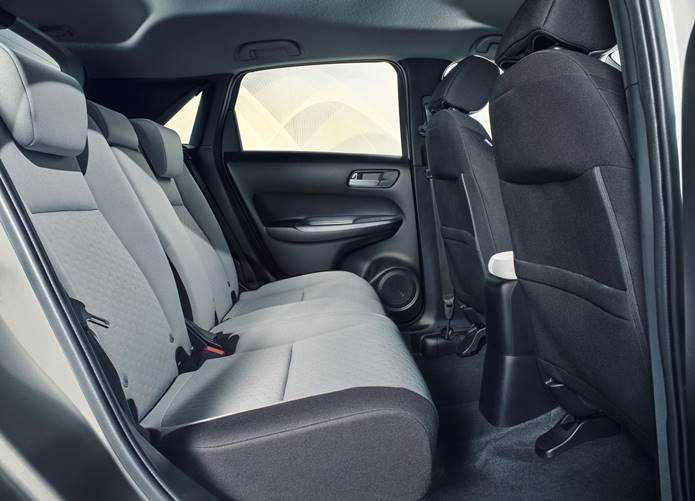 novo honda fit 2021 interior banco traseiro