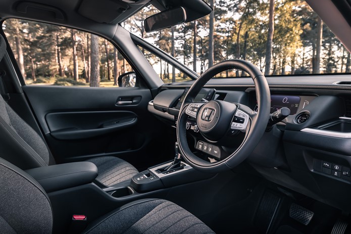 novo honda fit 2021 interior