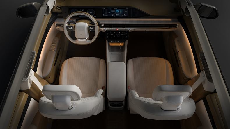 hyundai azera 2023 interior bancos