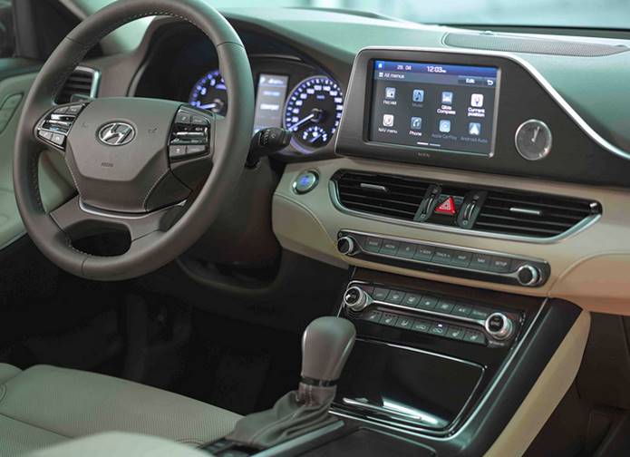 novo hyundai azera 2020 interior painel