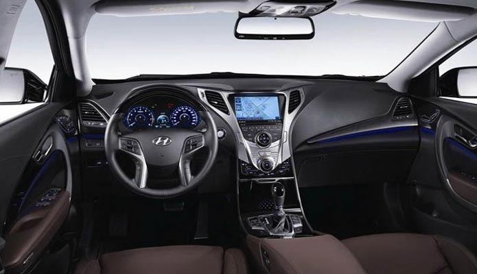 interior novo hyundai azera 2012