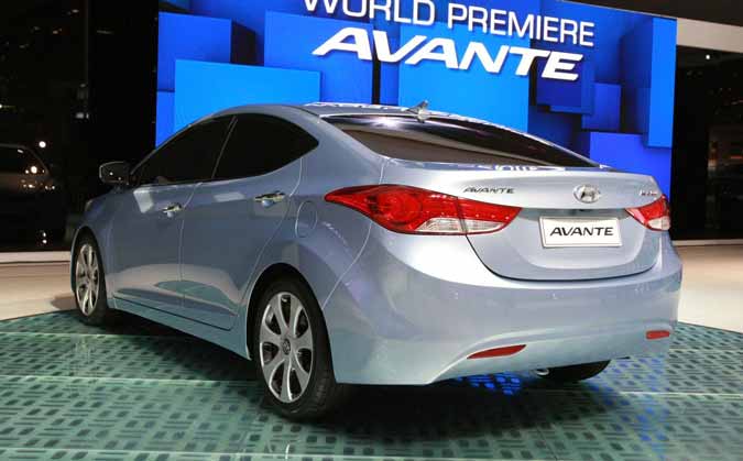 novo hyundai elantra 2011