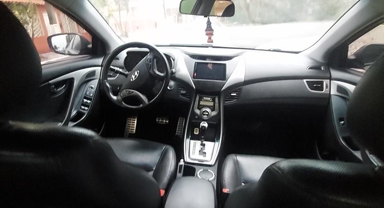 hyundai elantra 2011 2012 2013 e 2014 interior painel