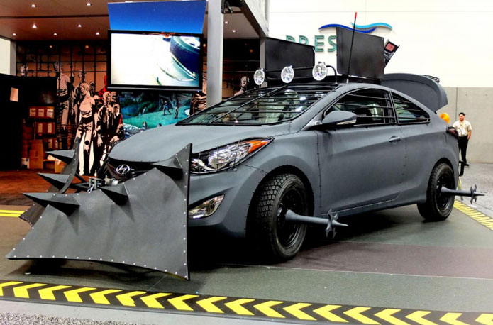 hyundai elantra coupe zumbie survival machine