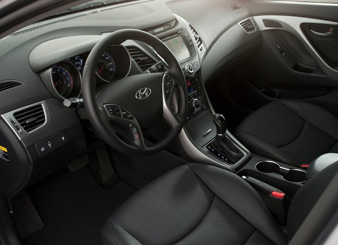 hyundai elantra 2015 interior