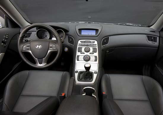 interior hyundai genesis coupe