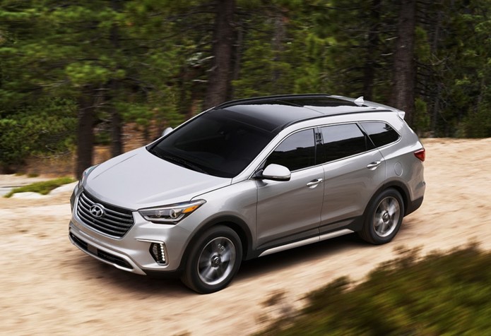 hyundai grand santa fe 2017