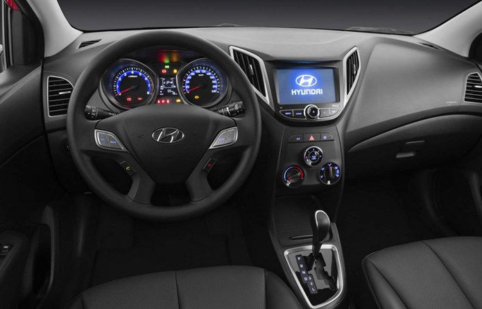 hyundai hb20 spicy interior