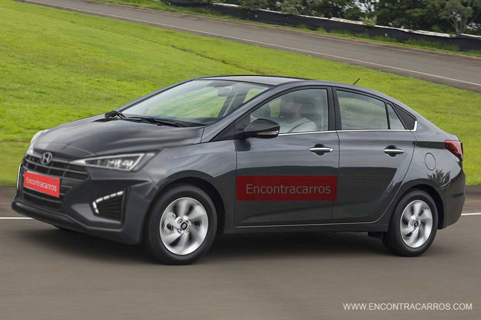 novo hyundai hb20s 2020 2021 projeção