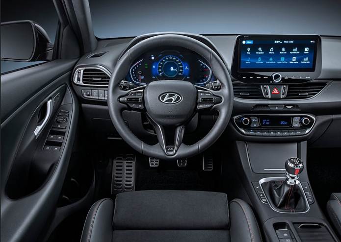 novo hyundai i30 2020 2021 interior