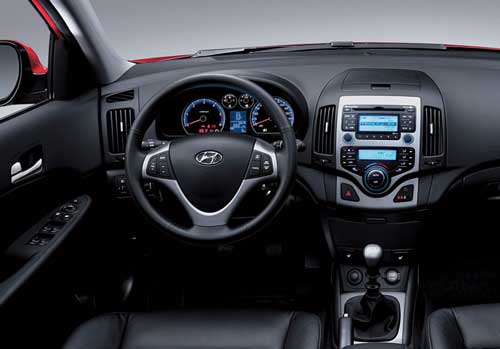 interior hyundai i30 2009