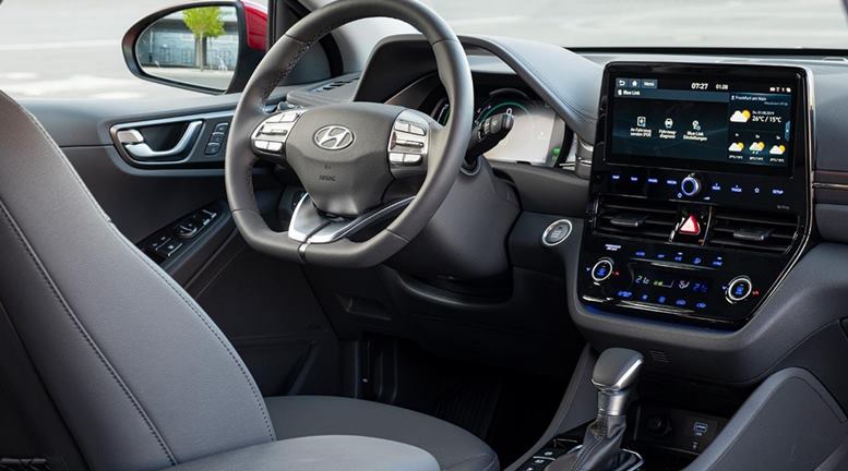 hyundai ioniq hybrid interior