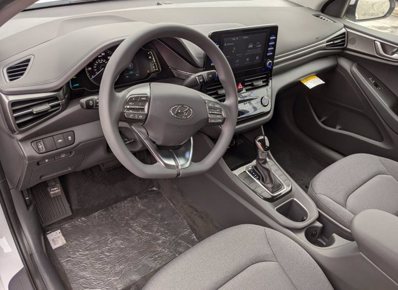 hyundai ioniq hybrid interior painel