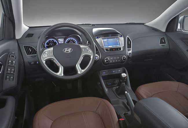 interior painel hyundai ix35 2011