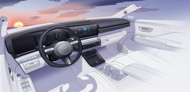 hyundai kona 2024 interior