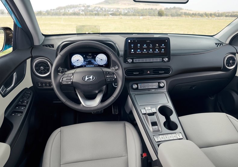 hyundai kona interior