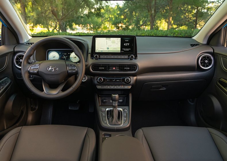 hyundai kona interior