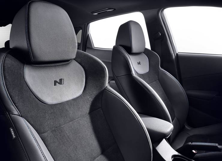 hyundai kona n interior bancos