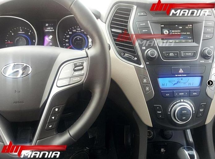 hyundai santa fe 2013 interior