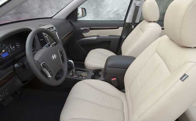 interior hyundai santa fe 2010 2011