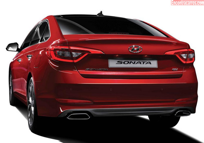 sonata 2014 2015 traseira