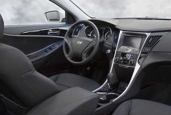 interior hyundai sonata 2011