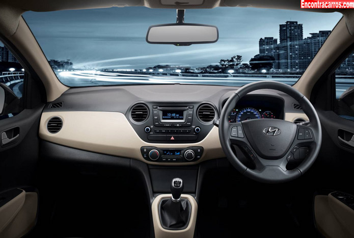 hyundai xcent interior