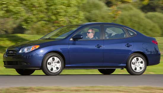 hyundai elantra blue