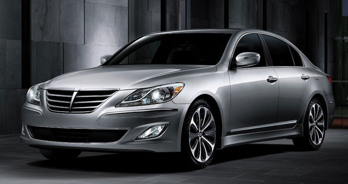 hyundai genesis sedan 2012